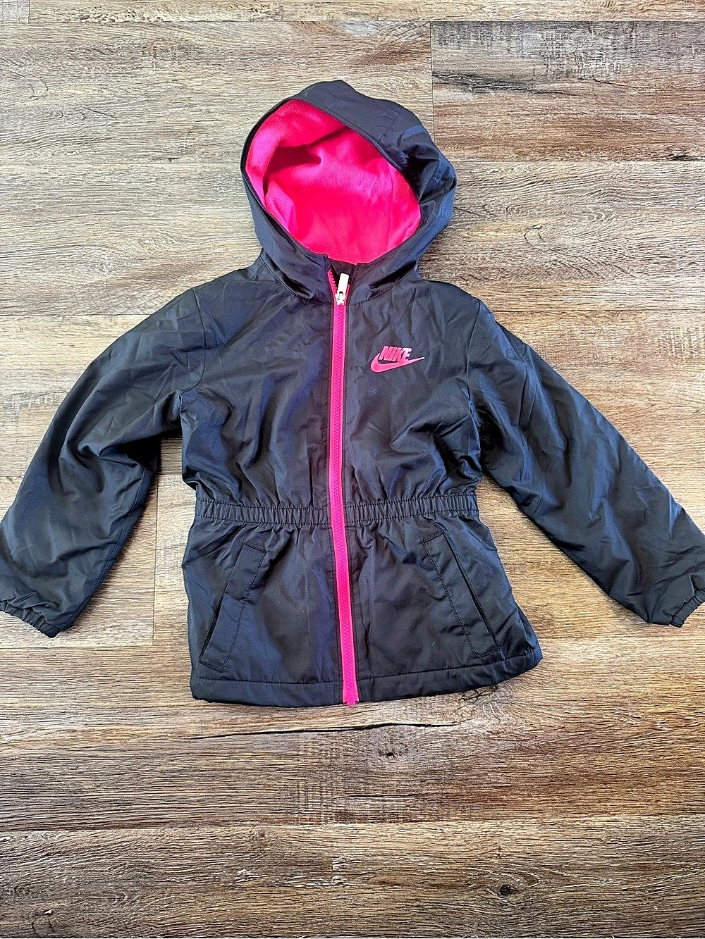 Nike Girls 5T Black & Pink Jacket